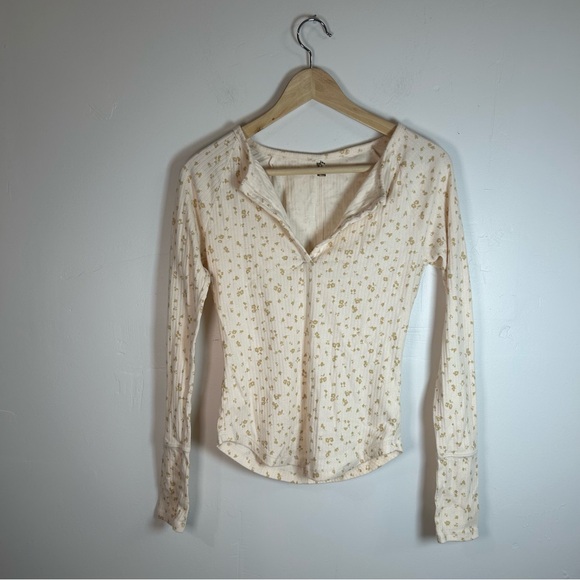 Free people Billie Printed Layering Top size medium - Picture 8 of 8